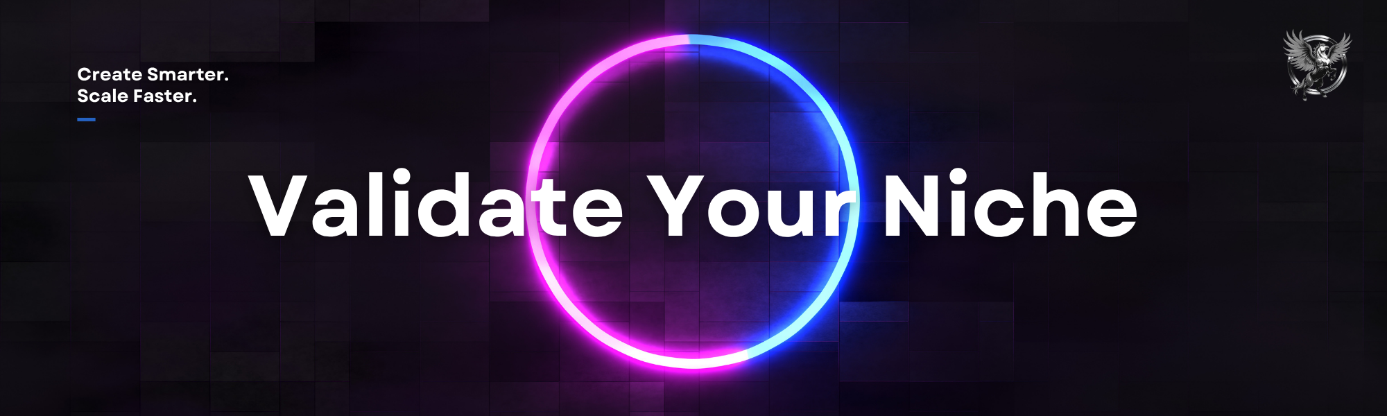 Blue Modern Company Slogan LinkedIn Banner